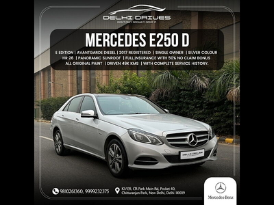Mercedes-Benz E-Class E 250 CDI Edition E