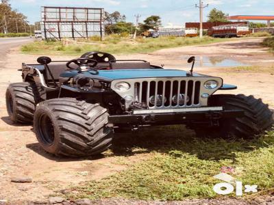 Willy jeep modified by bombay jeeps Mahindra jeep modified open jeep