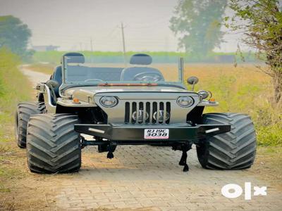 Willy jeep modified by bombay jeeps open jeep modified Mahindra jeep