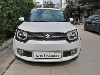 Used 2019 Maruti Suzuki Ignis [2019-2020] Alpha 1.2 AMT for sale at Rs. 6,50,000 in Hyderab