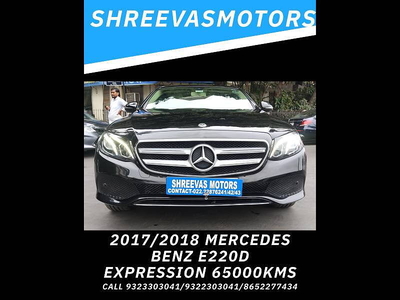 Used 2018 Mercedes-Benz E-Class [2017-2021] E 220d Expression [2019-2019] for sale at Rs. 30,95,000 in Mumbai