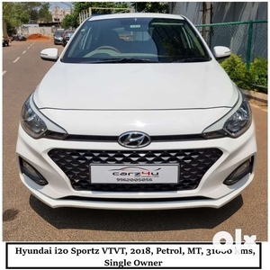 Hyundai i20 Sportz 1.2 VTVT, 2018, Petrol