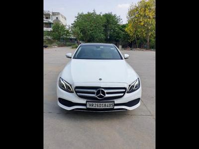 Used 2018 Mercedes-Benz E-Class [2017-2021] E 220 d Avantgarde for sale at Rs. 42,50,000 in Chandigarh