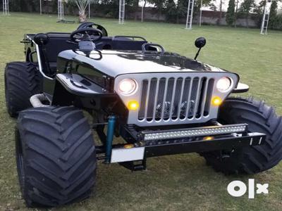 Willy jeep Modified by BOMBAY JEEPS MODIFICATIONS AMBALA, OPEN JEEP