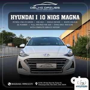 Hyundai Grand i10 Nios Magna 1.2 MT, 2022, CNG & Hybrids