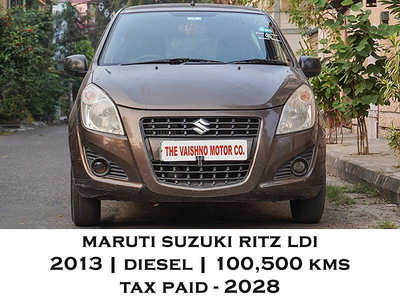 Used 2013 Maruti Suzuki Ritz [2009-2012] Ldi BS-IV for sale at Rs. 2,45,000 in Kolkat