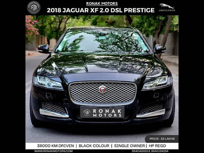 Used 2018 Jaguar XF Prestige Diesel CBU for sale at Rs. 30,00,000 in Delhi