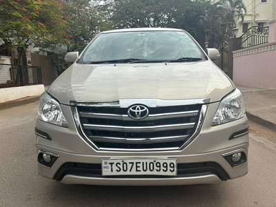 Used 2015 Toyota Innova [2013-2014] 2.5 VX 8 STR BS-III for sale at Rs. 13,95,000 in Hyderab