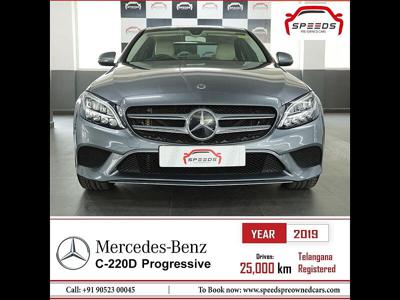 Used 2019 Mercedes-Benz C-Class [2018-2022] C 220d Progressive [2018-2019] for sale at Rs. 45,00,000 in Hyderab