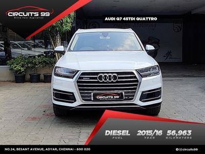 Used 2015 Audi Q7 [2015-2020] 45 TDI Technology Pack for sale at Rs. 43,00,000 in Chennai