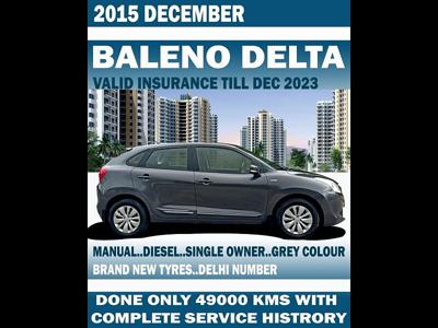 Used 2015 Maruti Suzuki Baleno [2015-2019] Delta 1.3 for sale at Rs. 3,99,000 in Delhi