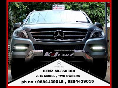 Used 2015 Mercedes-Benz M-Class ML 350 CDI for sale at Rs. 26,99,000 in Chennai