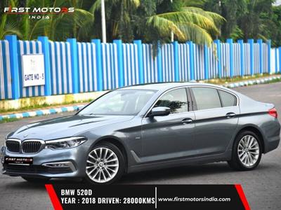 Used 2018 BMW 5 Series [2017-2021] 520d Luxury Line [2017-2019] for sale at Rs. 36,00,000 in Kolkat