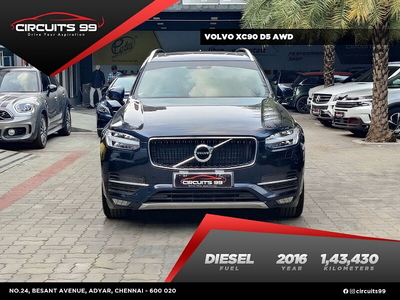 Used 2016 Volvo XC90 [2015-2021] Momentum Luxury [2015-2020] for sale at Rs. 36,00,000 in Chennai