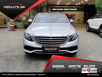 Used 2017 Mercedes-Benz E-Class [2017-2021] E 220 d Avantgarde for sale at Rs. 46,00,000 in Chennai