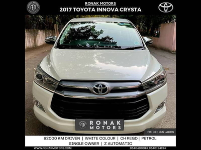 Used 2017 Toyota Innova Crysta [2016-2020] 2.7 ZX AT 7 STR for sale at Rs. 16,50,000 in Chandigarh