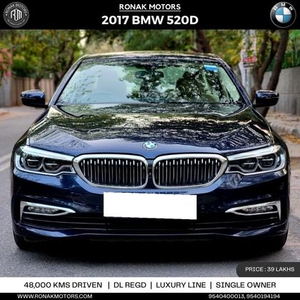 2017 BMW 5 Series 2017-2021 520d Luxury Line
