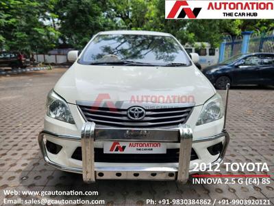 Used 2012 Toyota Innova [2012-2013] 2.5 G 8 STR BS-IV for sale at Rs. 6,45,000 in Kolkat