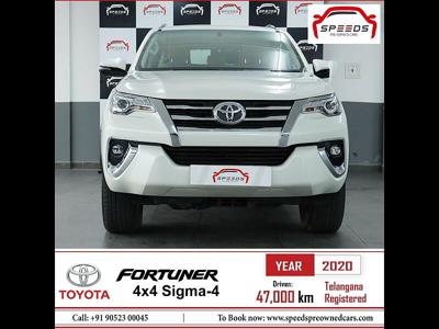 Used 2020 Toyota Fortuner [2016-2021] 2.8 4x4 AT [2016-2020] for sale at Rs. 43,99,999 in Hyderab