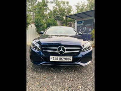 Used 2017 Mercedes-Benz C-Class [2014-2018] C 220 CDI Style for sale at Rs. 28,50,000 in Ahmedab
