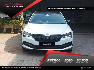 Used 2020 Skoda Superb [2016-2020] Style TSI AT for sale at Rs. 33,00,000 in Chennai