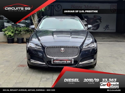Used 2018 Jaguar XF Prestige Diesel CBU for sale at Rs. 32,00,000 in Chennai