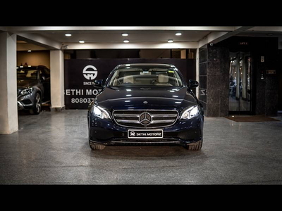 Used 2021 Mercedes-Benz E-Class [2017-2021] E 220d Exclusive [2019-2019] for sale at Rs. 55,49,000 in Delhi