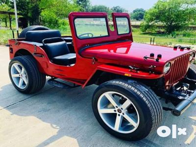 Willy jeep Modified by bombay jeeps open jeep mahindra jeep for sale