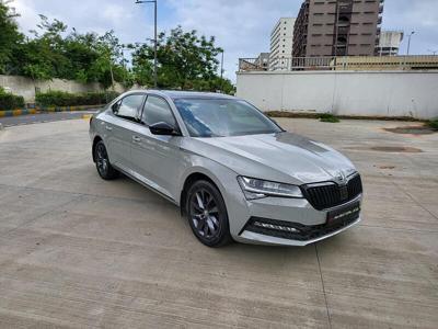 Used 2021 Skoda Superb Sportline AT for sale at Rs. 29,90,000 in Ahmedab