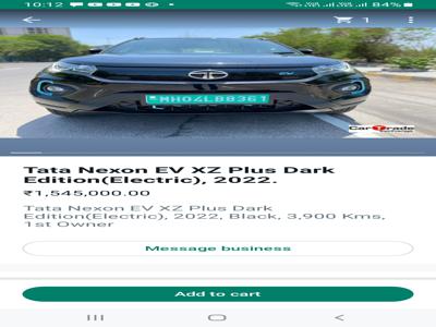 Tata Nexon EV Prime XZ Plus Lux Dark Edition