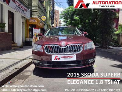 Used 2015 Skoda Superb [2014-2016] Elegance TSI AT for sale at Rs. 6,71,000 in Kolkat