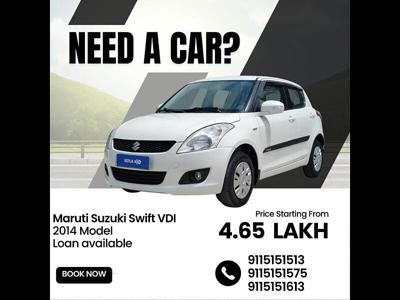 Used 2014 Maruti Suzuki Swift [2011-2014] VDi for sale at Rs. 4,65,000 in Mohali