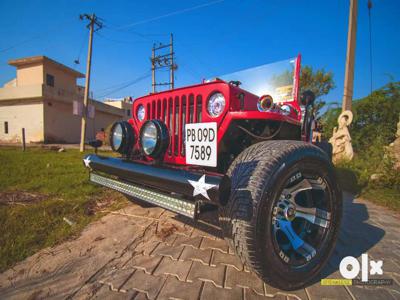 Willy jeep Modified by BOMBAY JEEPS AMBALA CITY HARYANA OPEN JEEP THAR