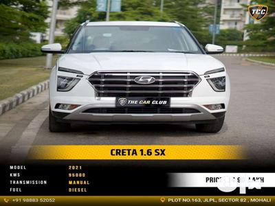Hyundai Creta 1.6 SX Plus Diesel, 2021, Diesel