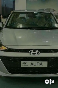 Buy new Hyundai aura t permit cng car in low downpayment now