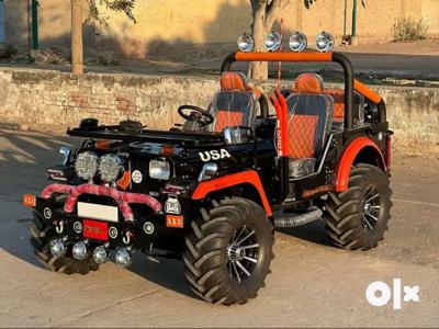 Jeeps Gypsy Thar Willys Jeeps Mahindra open modified Jeep