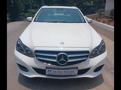 Used 2013 Mercedes-Benz E-Class [2013-2015] E250 CDI Launch Edition for sale at Rs. 16,50,000 in Hyderab
