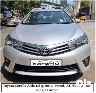 Toyota Corolla Altis 2013-2017 G AT, 2015, Petrol