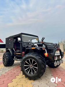 Willys jeep modified by Bombay jeeps Mahindra jeep modified Thar