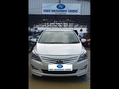 Used 2015 Hyundai Verna [2011-2015] Fluidic 1.6 CRDi SX for sale at Rs. 6,75,000 in Coimbato