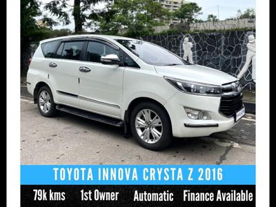Used 2016 Toyota Innova Crysta [2016-2020] 2.8 ZX AT 7 STR [2016-2020] for sale at Rs. 18,20,000 in Mumbai