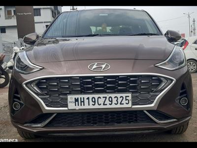 Used 2021 Hyundai Aura [2020-2023] SX Plus 1.2 AMT Petrol for sale at Rs. 7,10,000 in Jalgaon