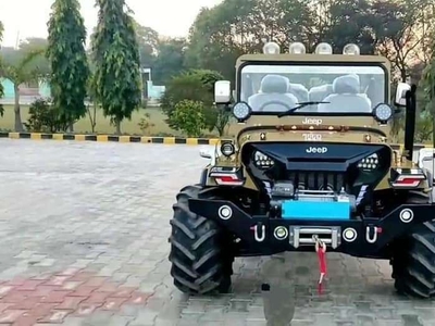 Willy jeep modified by bombay jeeps open jeep mahindra jeep modified