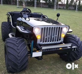 willys jeep modified by Bombay Jeeps Open jeep Mahindra jeep MODIFIED