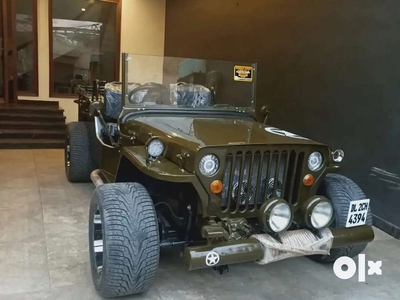 Willys jeep modified by Bombay Jeeps Open jeep Mahindra jeep MODIFIED