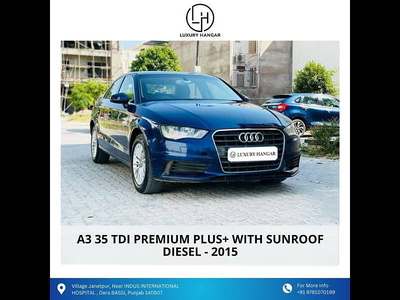 Audi A3 35 TDI Premium Plus + Sunroof