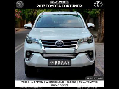 Used 2017 Toyota Fortuner [2016-2021] 2.8 4x2 AT [2016-2020] for sale at Rs. 27,00,000 in Delhi