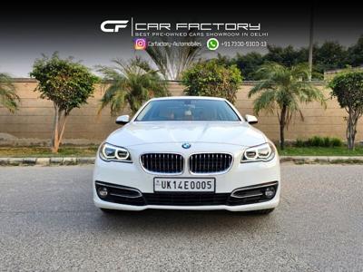 Used 2016 BMW 5 Series [2013-2017] 520d Luxury Line for sale at Rs. 21,25,000 in Delhi