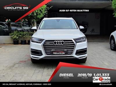 Used 2018 Audi Q7 [2015-2020] 45 TDI Technology Pack for sale at Rs. 50,00,000 in Chennai