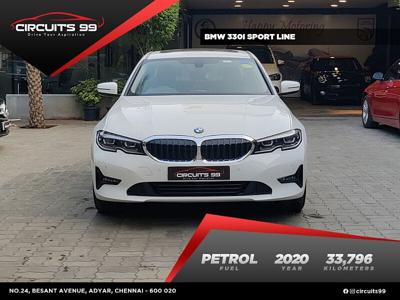 Used 2020 BMW 3 Series [2016-2019] 330i M Sport Edition for sale at Rs. 43,00,000 in Chennai